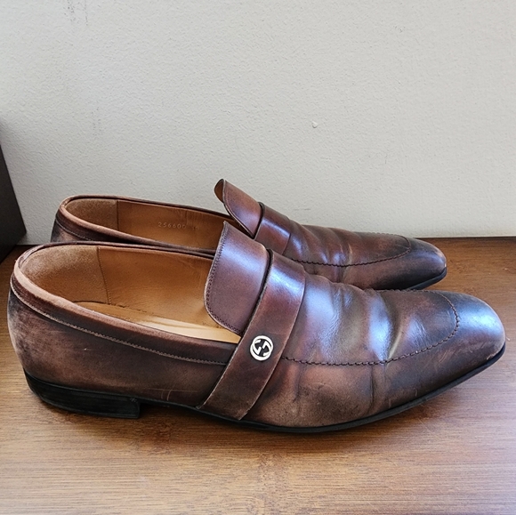 Gucci mens Betis Glamour Rodeo Scuro size 10 - Picture 2 of 6